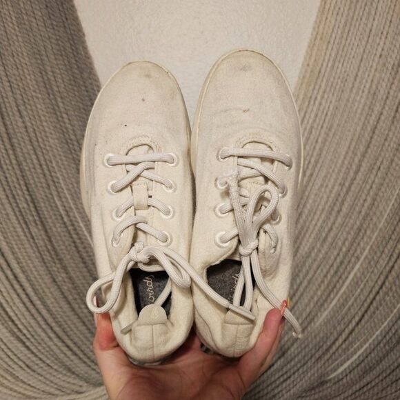 Allbirds Wool Runners in Ivory Sz 9 - Picture 6 of 11